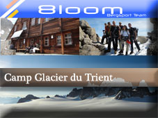 Camp Glacier du Trient - Bergsporterlebnis